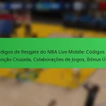 Códigos de Resgate do NBA Live Mobile: Códigos de Promoção Cruzada, Colaborações de Jogos, Bónus Únicos