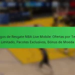 Códigos de Resgate NBA Live Mobile: Ofertas por Tempo Limitado, Pacotes Exclusivos, Bónus de Moeda