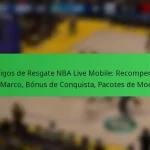 Códigos de Resgate NBA Live Mobile: Recompensas de Marco, Bónus de Conquista, Pacotes de Moeda