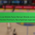 NBA Live Mobile Passe Mensal: Moeda exclusiva, Pacotes Premium, Recompensas especiais